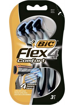 Бритва BIC Flex 4 Comfort 3шт